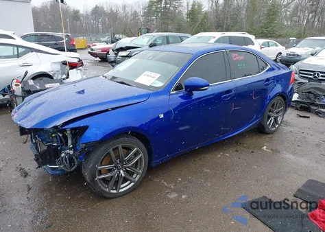 2018 Lexus Is 300 from USA, damaged, VIN JTHC81D23J5031155